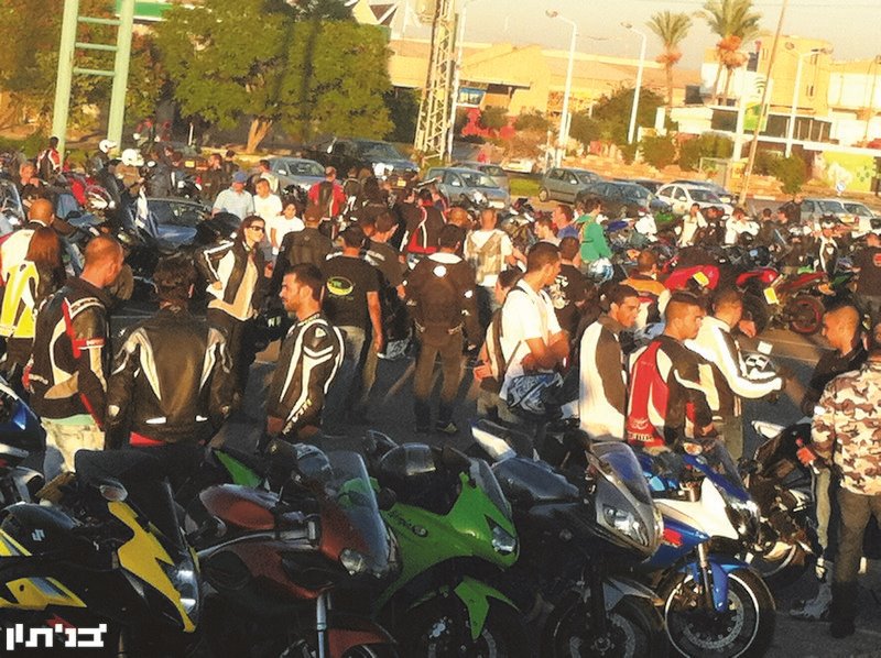 מאות רוכבי אופנועים מביעים את מחאתם!